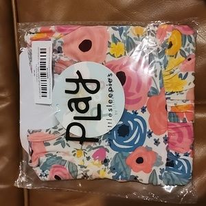 Little sleepies Secret Garden long sleeve twirl dress with bodysuit 0-3